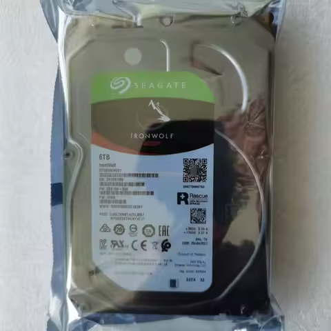 for Seagate Ironwolf Nas ST6000VN001 6TB 5.4K 256MB SATA III 3.5'' HDD