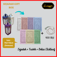 Sejadah Hadiah Hantaran Travel Tasbih Kotak Surprise Gift Box