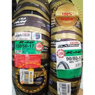 90/80-17+120/60-17 Corsa R46 Tayar Tubeless Tyre Original 2units Bundle 1set