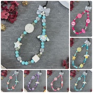 GANTUNGAN SANRIO Stamp PREMIUM Lanyard Bracelet Strap HangerTALI hp Phone Charm Handphone Device Cam