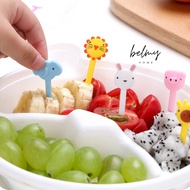 Reusable Fruit Toothpick Skewer Party Decoration Plastic Sticks Fruit Cocktail