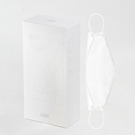 【CSD】中衛醫療口罩-成人立體- 4D Simply white-ish 全白 20片