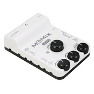 [2TPO] JOYO MOMIX USB Audio Interface Mixer Portable Audio Mixer Professional Sound Mixer for PC Sma