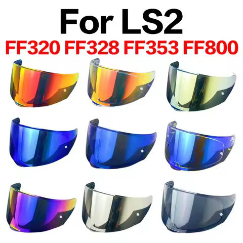 For LS2 FF320 FF353 FF328 FF800 Motorcycle Helmet Visor Capacete De Moto Full Face Helmet Motorcycle