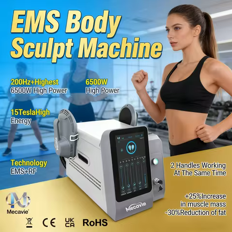 Professional-Grade MECAVIE 2026 EMSNova RF Body Shaping Tool 6500W Muscle Booster Newest EMS Equipme
