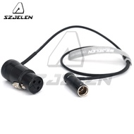 Audio Cable Low-Profile TA3M to XLR 3Pin Female for Canon C70, BMPCC 4K 6K Pro Camera Video Assist