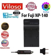 Fuji NP-140 Viloso Camera Battery And Car Charger FOR FUJI