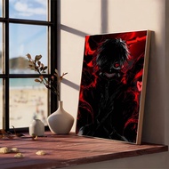 Perilla-อะนิเมะสุดเจ๋ง "Tokyo Ghoul" (Tokyo Ghoul/Tokyo) Kaneki Ken Manga ผ้าใบพิมพ์ตัวเลือกที่เหมาะ