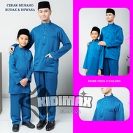 Link-1 Baju Melayu Dewasa & Budak (Premium Quality) Pearl skin fabric Size: 2-2XL