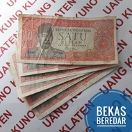 Bekas Asli 1 Rupiah ir Sukarno Tahun 1964 Rp Uang Kertas Kuno Soekarno