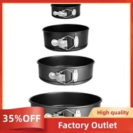 Cake Pan Set Professional Baking Mold Cake Pan Set Non-Stick with Removable Bottom 4 Pieces (4inch/7