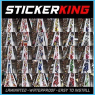 ▧ ☸ ❐ Wave 100 JRP x Daeng Decals Sticker (RED)