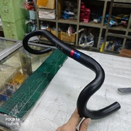 Stang Dropbar Alloy Roadbike GT Half5 Oversize 31.8 Bulat Flare 20 Degre Gravel Roadbike Minivelo Dr