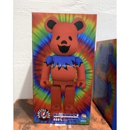 [Ready Stock]Bearbrick Grateful Dead Dancing Bear 400%[Red, 2015]USED
