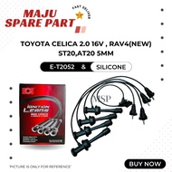 MSP PLUG CABLE TOYOTA CELICA 2.0 16V , RAV4, ST20,AT20 5MM 1SET E-T2052