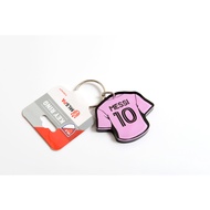 WinCraft MLS Miami International Lionel Messi Acrylic Jersey Key Ring