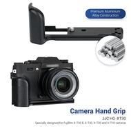 JJC Fuji มือจับกล้องโลหะตัว L-Shape ตัวยึดด้ามจับสำหรับ Fujifilm X-T30II X-T30 X-T20 X-T10แทนที่ MHG