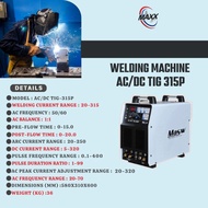 AC/DC TIG 315P WELDING MACHINE (MASW)