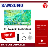 [ Delivered by Seller ] SAMSUNG 75" inch CU8000 Crystal UHD 4K Smart TV (2023) UA75CU8000KXXM UA75CU8000