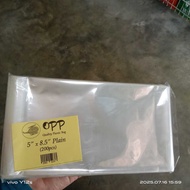 PLASTIK OPP PLAIN TAPE 5X8.5 inci - 200pc