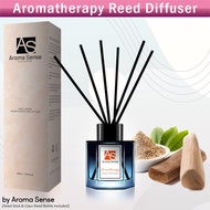 Aroma Sense Sandalwood Aromatherapy Reed Diffuser (50ml), use for Aromatherapy