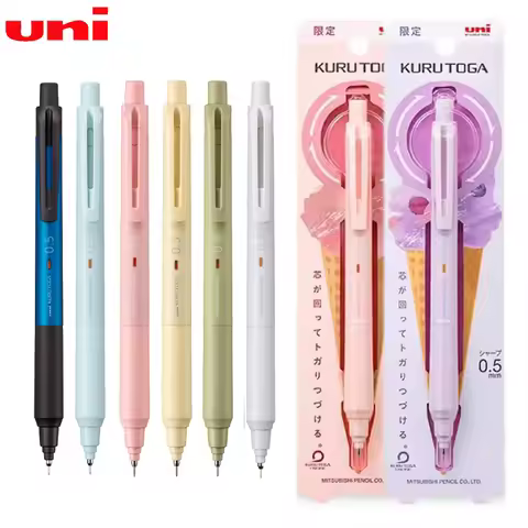 UNI M5-KS Professional Pencil, Japan Mitsubishi KURUTOGA Lead Keep Sharp Mechanical Pencils Writing 