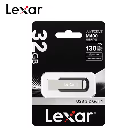 Original Lexar 32GB 64GB 128GB 256GB USB 3.2 Pendrive M400 Flash Memory Stick Max 150Mb/s Pen Drive 