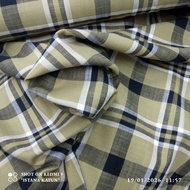 ARMY BOX LINEN FIBER COTTON FABRIC