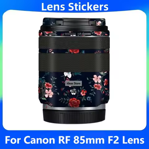 For Canon RF 85mm F2 Decal Skin Vinyl Wrap Anti-Scratch Film Camera Lens Protective Sticker RF85mm R