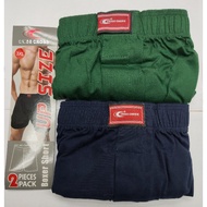 CRISS CROSS 2PCS COTTON UPSIZE BOXER SHORTS ( 5XL )