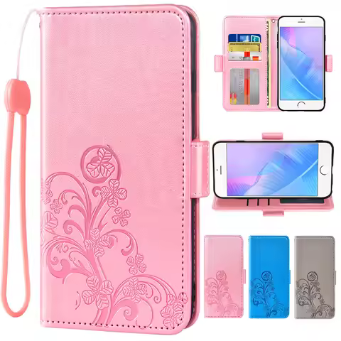Flip Leather Wallet Cover For Asus Rog Phone 5 ZS661KS Rog Phone 2 Rog Phone 3 ZS661KL ZenFone 5 ZE6