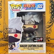 Funko Pop Animation: Naruto Shippuden - Kakashi (Lightning Blade) Left | Game Stop Exclusive 822