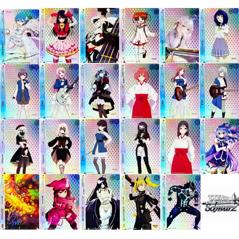Proxy WS Weiss Schwarz AGR Card Rem/Albedo/Alisa/Natsu/Aqua Kaiju No.8 etc TCG Anime Collection High