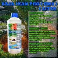 BAJA IKAN UNTUK PERTANIAN 1 LITER #ORGANIK #EM4 /FISH AMINO ACIDS (FAA) 1 LITER #ORGANIC