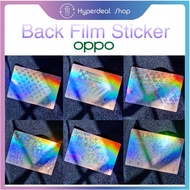 Nano Back Film Sticker Back Cover Protector OPPO Reno5f A54 OPPO A15 A15S OPPO A92 A93