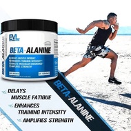 Evlution Nutrition Beta-Alanine 125servings. Enhance Training Intensity Delay Muscle Fatigue, Boost Endurance,Amplify Strength