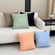 Pillow hug pillow Shengdu Rabbit Plush pillow ins Solid Color Plush Square Thickened Living Room Sof