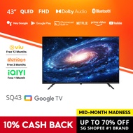 Prism+ SQ43 QLED Google TV 43 inch Dolby Audio (NEW LAUNCH)
