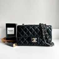 Chanel Classic Flap 20cm silver hardware