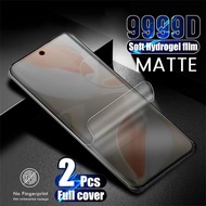 Xiaomi Civi4Pro Civi3 Civi1S CC9Pro 2Pcs 999D Matte Frosted Soft Hydrogel Film For Xiaomi CC9 Civi 4