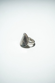 香港銀色伍毫戒指配銀色伍毫