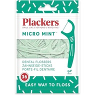Plackers Flosser Micro Mint Dental Floss 36 Pieces