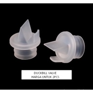 2pcs Duckbill Valve Silicon Valve Spare Parts Breast Pump/Valve 2.2 cm Real bubee, Spectra, Little Giant, Mama Choice/Real bubee Valve Compatible Avent, Little Giant