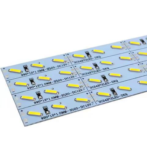 10pcs 30cm 50cm 12v Ultra Thin LED Hard Strip SMD 8520 Single Row 72 leds LED Rigid Bar 6000K AD Lig
