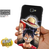 Case Samsung Galaxy J7 Prime Fashion Anime One Piece Luffy -Softcase Glass Kaca Hardcase Casing Hp Kesing Hp Casing Handphone Case Murah Casing Case Berkualitas Hardcase Softcase Samsung Galaxy J7 Prime Silikon Samsung Galaxy J7 PrimeCOD BAYAR DI TEMPAT