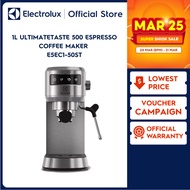 Electrolux E5EC1-50ST 1L Espresso Coffee Maker 1250W 15 Bar Pressure Perfect Flavour 2 Years Warrant