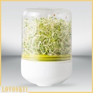 [Lovoski1] Countertop Reusable Bean Sprouts Maker Bean Plants Sprouting System Seeds Container Bean Sprouts Machine for Wheatgrass
