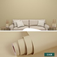Plain mocha wall paper 8m to 9m x 45 cm long