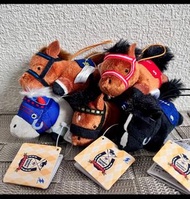 全新 日版 SK Japan 7.7cm 毛公仔 Key chain 鏈球 匙扣 純種馬 日本 賽馬 賽馬娘 Horse Thoroughbred Collection Soft Plush Neso