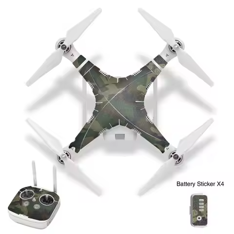 Camouflage design For DJI Phantom 3 3a 3p Skin Protective Stickers for Phantom 3 3a 3p sticker for P